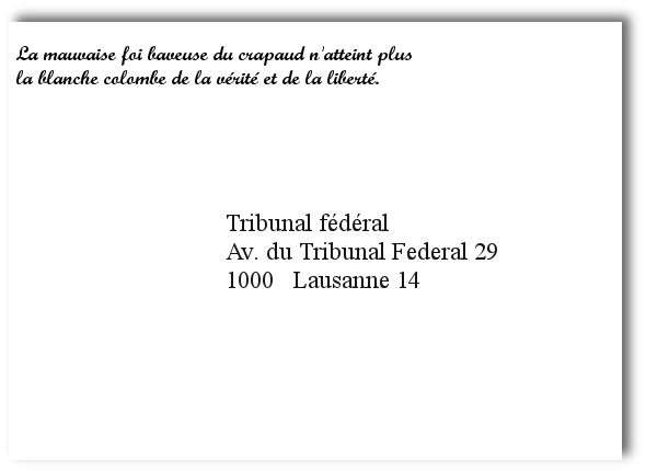 2 mai 2014 - Tribunal Fédéral