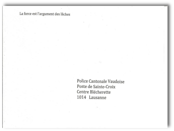 17 juillet 2013 - Police cantonale VD