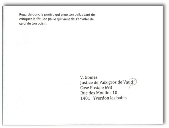 7 août 2013 - Justice de paix