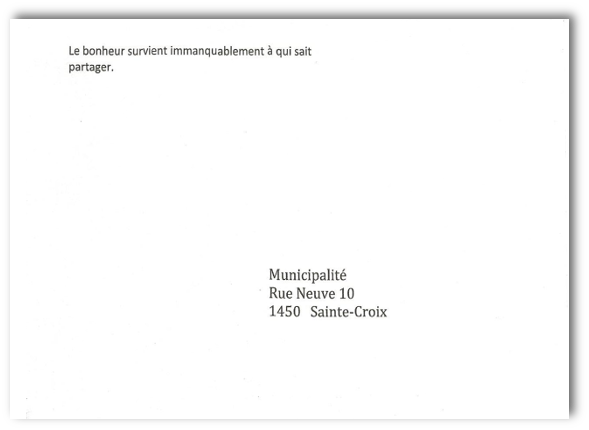 6 janvier 2014 - Commune de Sainte-Croix